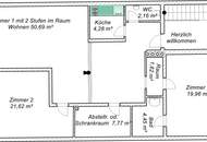 Ein großzügiges 112,55 m² Mietobjekt im 2. Stock, in Vöcklabruck, in der Vorstadt, kann als Wohnung oder als Büro gemietet werden.