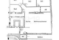 Exklusive 4-Zi-Terrassenwohnung 120m², Balkon, Kamin, Einbauküche, 1040 Wien mieten!