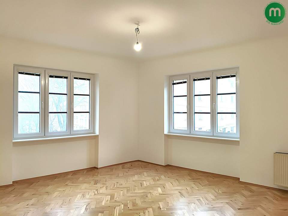 Erstbezug nach Sanierung: Stilvolle 2-Zimmer-Eckwohnung in Döblinger Toplage