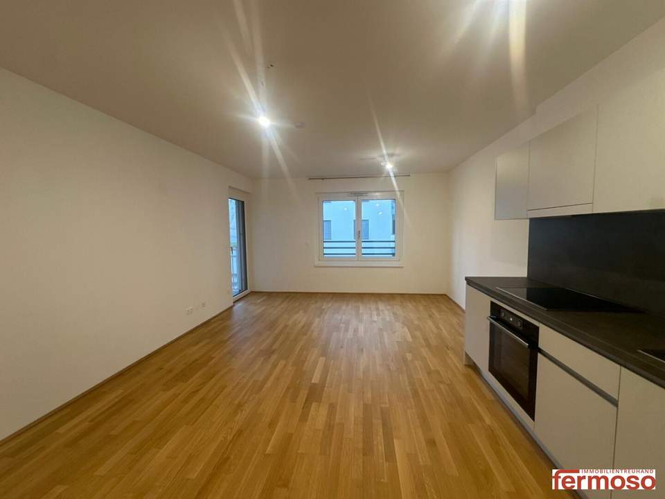 Moderne 2-Zimmer-Wohnung mit Loggia, Tiefgarage &amp; U-Bahn-Nähe in 1210 Wien, 55m², €1.099