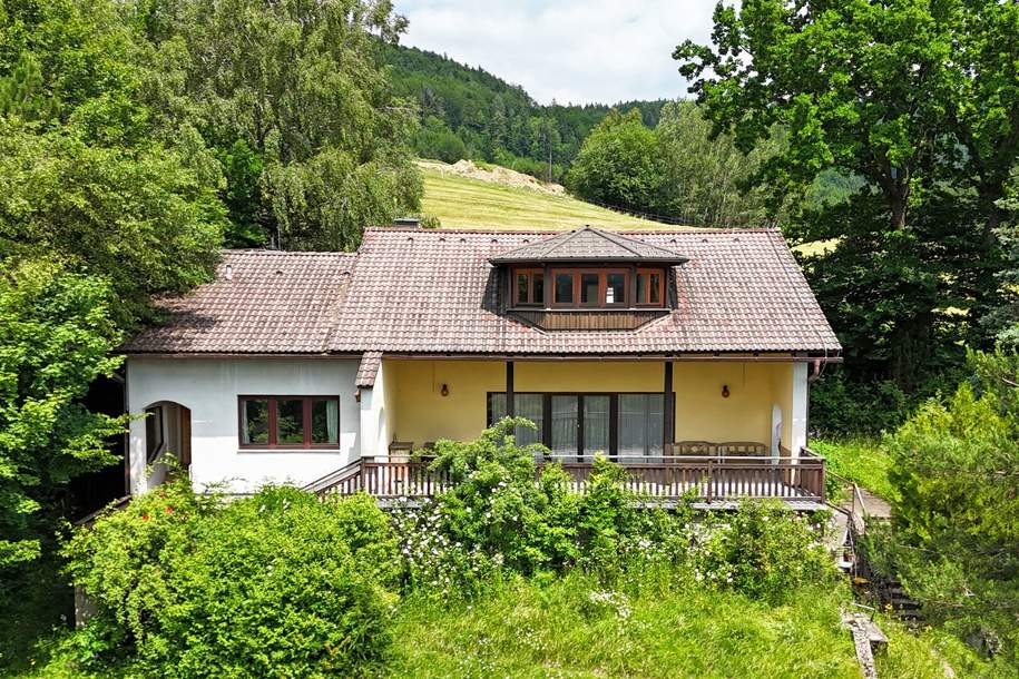 Wohnen im Einklang mit der Natur: Einfamilienhaus mit Panoramablick und großem Garten, Haus-kauf, 320.000,€, 3170 Lilienfeld