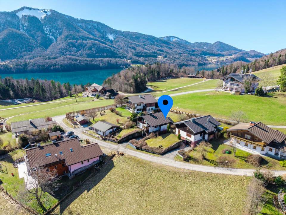 Ferienhaus am Fuschl See im Salzkammergut mit Zweitwohnsitzwidmung