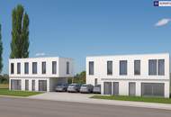 Modernes Wohnen in Massivbauweise – Einfamilienhäuser mit durchdachtem Raumkonzept in Wien-Nähe in Deutsch Wagram – freier Blick ins Grüne + unverbautes Gegenüber!