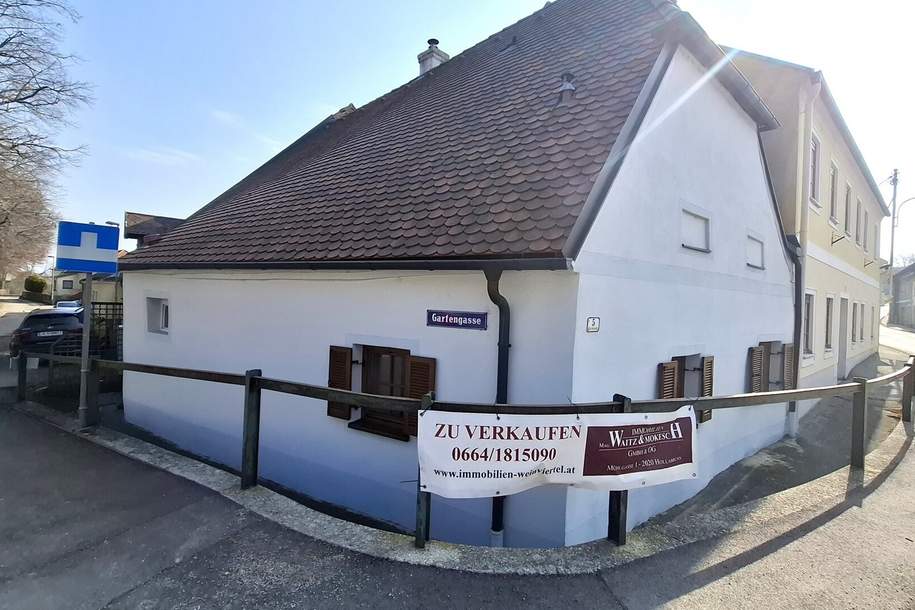 Kaufpreis reduziert!! Charmantes liebliches Wohnhaus - ideal fürs Wochenende!, Haus-kauf, 58.000,€, 3741 Hollabrunn