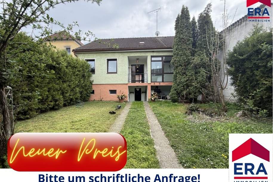 NEUER PREIS: Großzügiges Einfamilienhaus mit Innenhof, Halle und zahlreichen Ausbaumöglichkeiten, Haus-kauf, 179.000,€, 2054 Hollabrunn