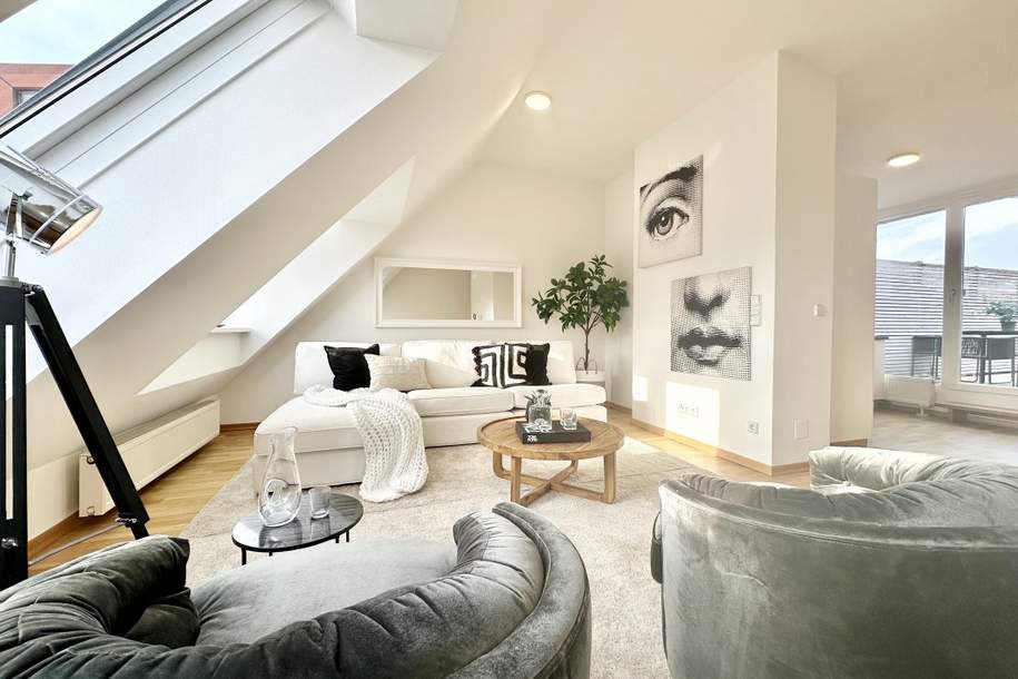 Über den Dächern Wiens - traumhafte 3-Zimmer-Maisonette, Wohnung-kauf, 579.000,€, 1150 Wien 15., Rudolfsheim-Fünfhaus