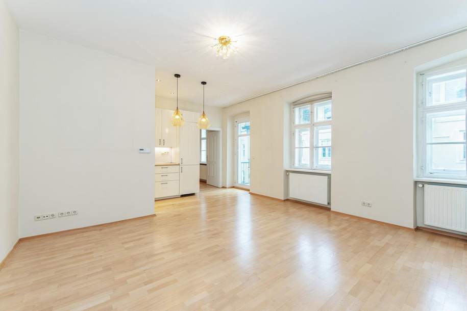 Top Lage! Hofseitige Balkonwohnung in Mariahilf zu verkaufen!, Wohnung-kauf, 350.000,€, 1060 Wien 6., Mariahilf