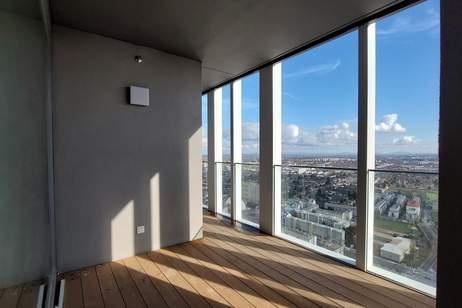 ERSTBEZUG mit WEITBLICK I 11 Minuten zum STEPHANSPLATZ I POOL, FITNESS, SAUNA, Wohnung-miete, 1.940,00,€, 1220 Wien 22., Donaustadt