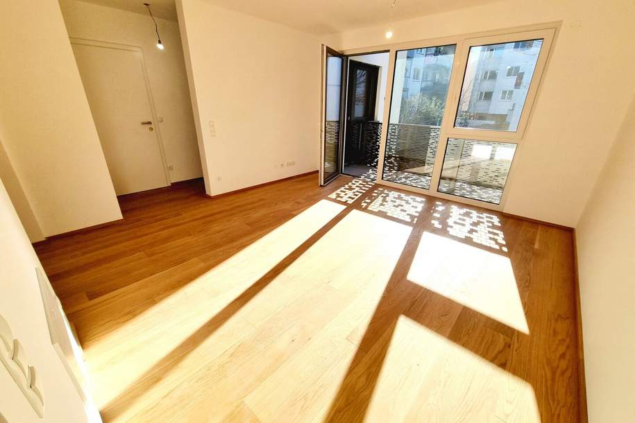 2-Zimmer mit Blick ins Grüne! Pure Lebensfreude - TOP Investment! Photovoltaik + Wärmepumpe! Hofseitiger Balkon + Blick ins Grüne + Komplette Ruhelage + Energieeffizienz + Perfekte Anbindung und Nahversorgung!, Wohnung-kauf, 287.156,€, 1230 Wien 23., Liesing