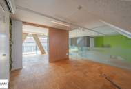 Außergewöhnliche, moderne Büroflächen mit Dachterrasse inkl. Fernblick & vielen weiteren Erweiterungs- und Nutzungsmöglichkeiten