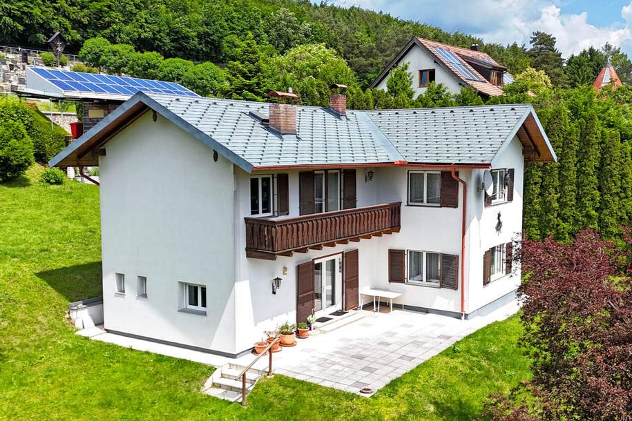 Toplage mit Weitblick: Einfamilienhaus mit großem, erweiterbarem Grundstück, Haus-kauf, 495.000,€, 3032 Sankt Pölten(Land)