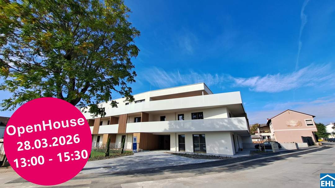 Grün, modern, einzigartig: Wohnen im Herzen von Neusiedl am See!