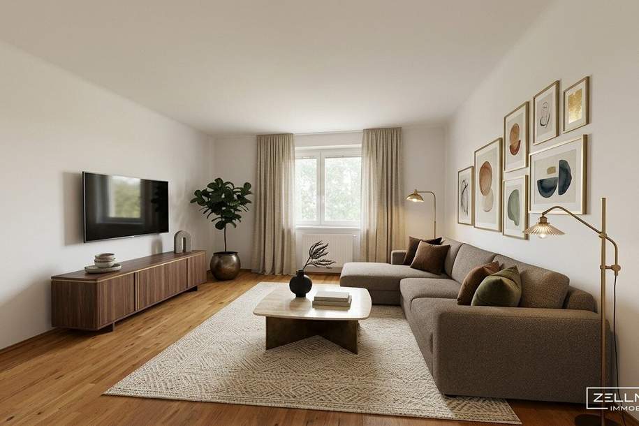 DÖBLING | ANLAGEWOHNUNG – RENOVIERTE DACHGESCHOSSWOHNUNG IN GRÜNLAGE | VERMIETET BIS 2031 | ZELLMANN IMMOBILIEN, Wohnung-kauf, 389.000,€, 1190 Wien 19., Döbling