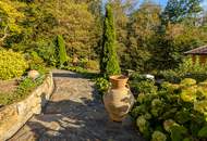 WOHNIDYLLE AM WIENERWALD – TRAUMGARTEN MIT SCHWIMMTEICH & PAVILLON IN ABSOLUTER RUHELAGE