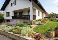 Gepflegtes Einfamilienhaus mit 4 Zimmern, 2 Bäder, Garage &amp; 2 Balkone in Olbendorf, Burgenland!