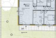 Neubau-Wohnung mit 3 Zimmern, 90 m² Garten und 2 Parkplätzen in moderner Siedlung in Wasendorf