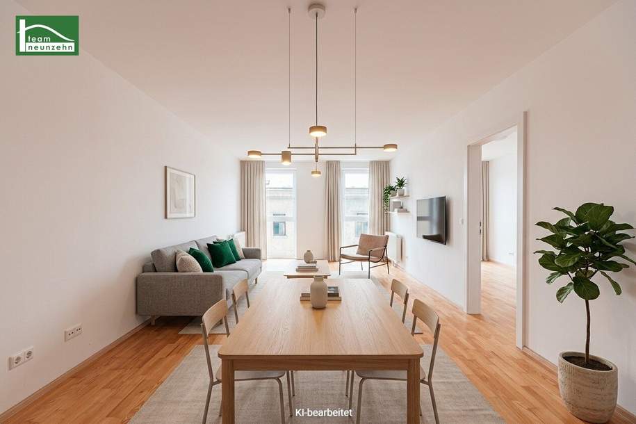 Wohnen nahe der Donau in 1200 Wien: Moderne 2-Zimmer Wohnung inkl. Einbauküche!, Wohnung-miete, 995,85,€, 1200 Wien 22., Donaustadt