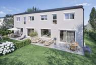 Doppelhaushälfte | 121 m² Wohnfläche &amp; bis zu 3 Meter Raumhöhe | Garten, 2 Parkplätzen | Ziegelmassivbauweise