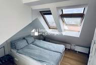 Luxuriöse zweistöckige Wohnung mit atemberaubendem Stadtblick + Balkon und geräumiger Terrasse! 15. Bezirk! U3