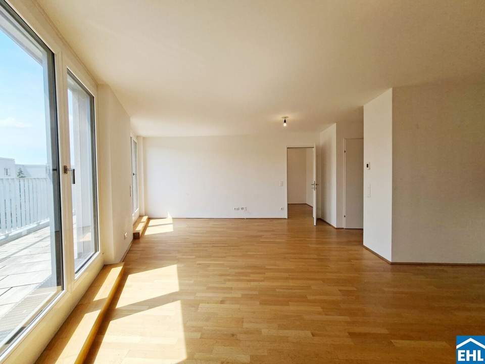 Sonnige, optimal geschnittene 2-Zimmerwohnung mit traumhafter Terrasse!