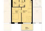 ERSTBEZUG miit 2 Zimmer und westseitigem Balkon in RUHELAGE