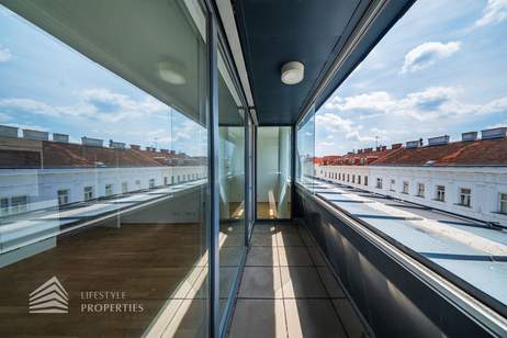 Sonnendurchflutetes Dachgeschossjuwel mit Südloggia &amp; Wintergarten-Potenzial, Wohnung-kauf, 349.000,€, 1030 Wien 3., Landstraße