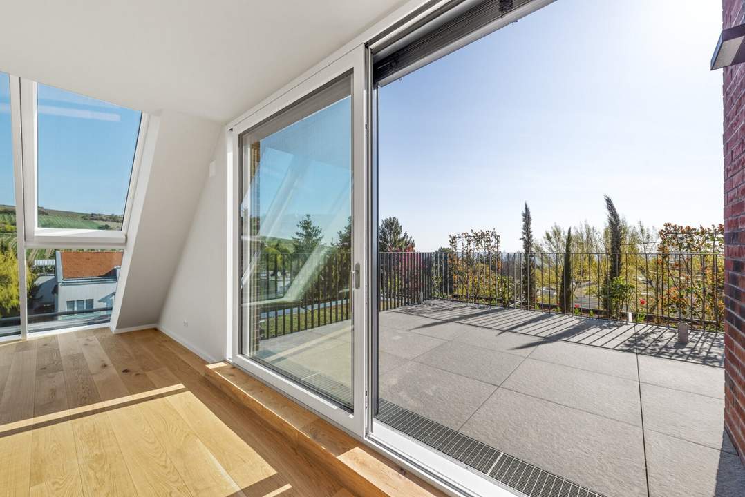 Penthouse mit Blick in die Weinberge