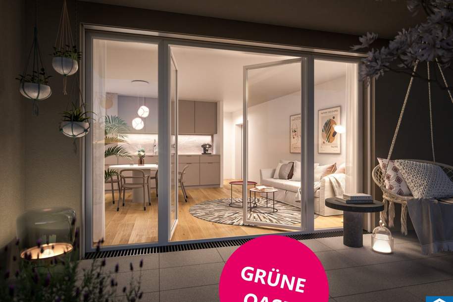 Renditestarkes Wohnen mit Stil: Genießen Sie modernes Design und erstklassige Ausstattung als lohnende Investition, Wohnung-kauf, 345.400,€, 1220 Wien 22., Donaustadt
