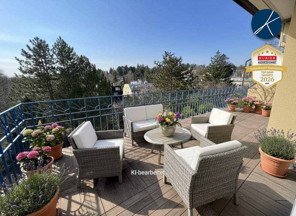 Exklusive Terrassenwohnung in begehrter Grinzinger Lage