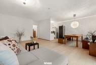 Exklusives Wohnerlebnis in St. Martin: Neuwertige 3-Zimmer-Wohnung mit hochwertigem Mobiliar, großem Südwest-Balkon und Tiefgaragenstellplatz