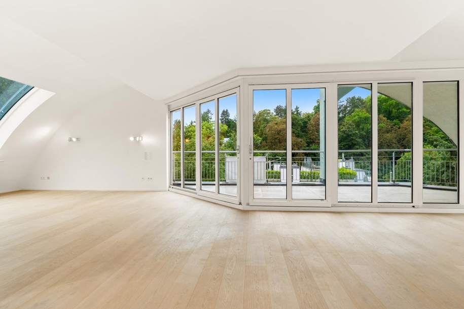 A place to work in Sievering! Dachgeschoss mit Terrassen, Stil, Charme und Charakter - Bestlage 19. Bezirk, Gewerbeobjekt-miete, 3.654,00,€, 1190 Wien 19., Döbling