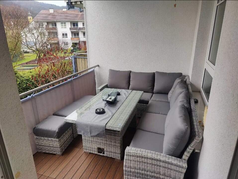 3-Zimmer-Wohnung mit Balkon & Loggia in Krems