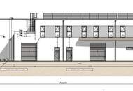 BÜRO- UND LAGERGEBÄUDE IM ROHBAU IN WÖLLERSDORF – CA. 635 M² GEPLANTE NUTZFLÄCHE, TERRASSE & 19 STELLPLÄTZE