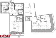 Dachterrassenmaisonette an der U1 | Erstbezug an der U1