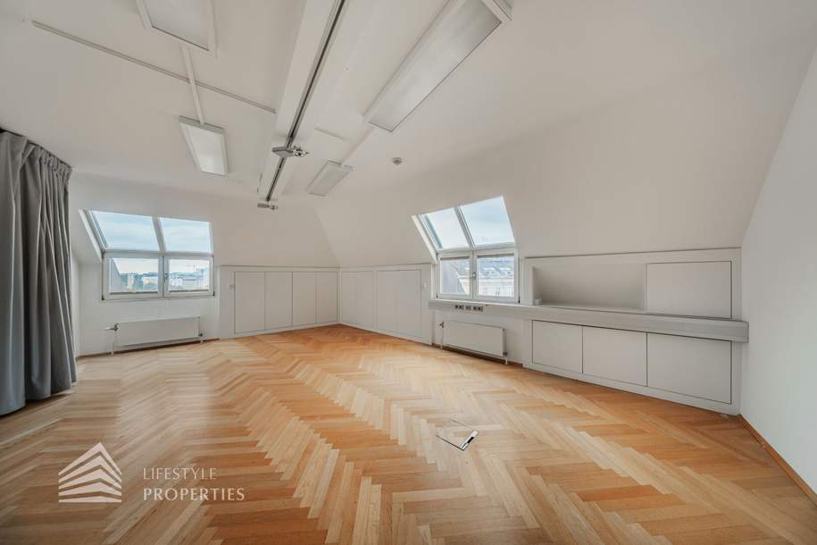 Erstbezug! Beeindruckendes 6-Zimmer Büro in Toplage, Gewerbeobjekt-miete, 5.319,15,€, 1010 Wien 1., Innere Stadt