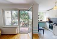 Helle Familienwohnung mit 2 Loggien und Gemeinschaftsgarten