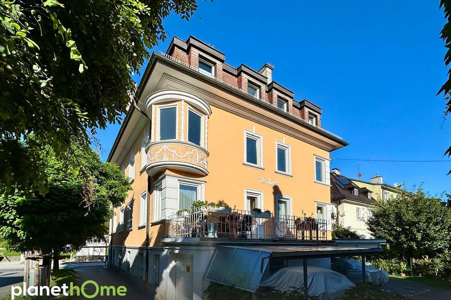 Altbauwohnung mit Terrasse für Vorstadt-Liebhaber am Mayburger-Kai, Wohnung-kauf, 469.000,€, 5020 Salzburg(Stadt)