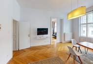 Stilvolle Altbauwohnung mit Grünblick und Balkonoption