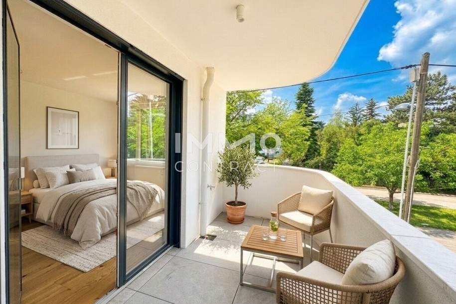 Exklusiver Erstbezug: Durchdachte 3-Zimmer-Balkonwohnung beim Marchfeldkanal, Wohnung-kauf, 289.000,€, 1210 Wien 22., Donaustadt