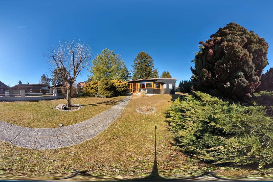 Bungalow in der Steinbrunner Seesiedlung