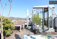 9 Zimmer Penthouse-Duplex | 360°-Panoramablick über Wien | zwei Garagenplätze | Sauna