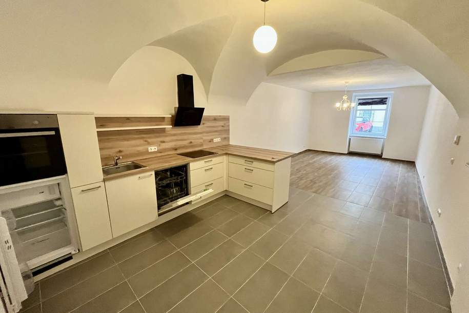 Geräumige 1-Zimmer-Altbauwohnung mit Gewölbedecke – Ihr neues Zuhause wartet!, Wohnung-miete, 460,00,€, 3512 Krems(Land)