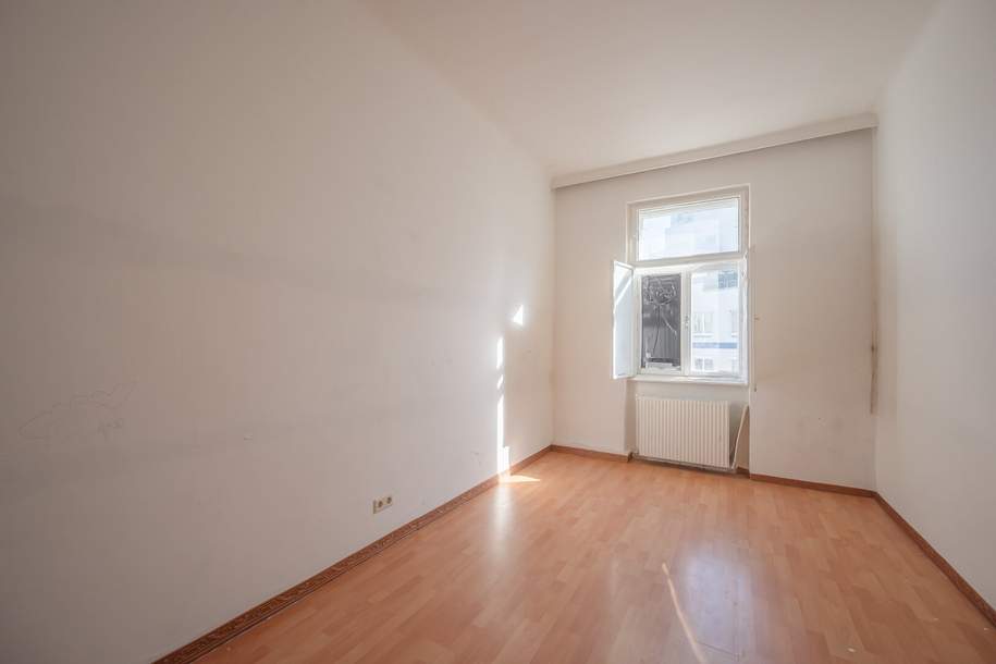 ++Airbnb++ Renovation-Required 2-Room Apartment in Excellent Location, Wohnung-kauf, 208.900,€, 1200 Wien 20., Brigittenau