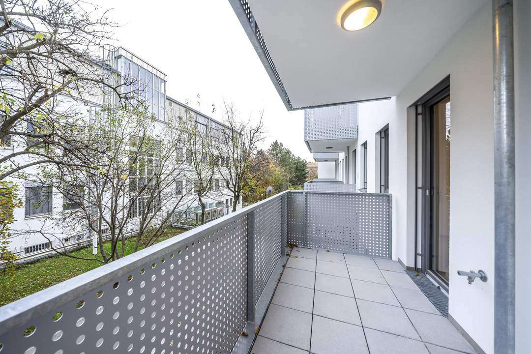 **Erstbezug - Hofseite** Neubauwohnung mit Balkon in sehr guter Lage!