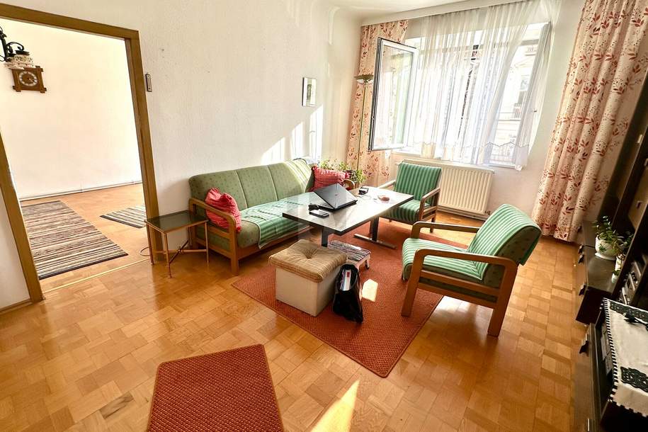 VINTAGE-LIEGENSCHAFT MIT POTENZIAL, Wohnung-kauf, 475.000,€, 1020 Wien 2., Leopoldstadt