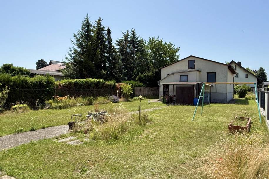 Sanierungsbedürftiges Haus I 1156 m2 Grundstücksfläche I Garage &amp; Gartenhaus inkl. I Ruhige Lage I Nahversorger fußläufig erreichbar, Haus-kauf, 299.000,€, 2231 Gänserndorf