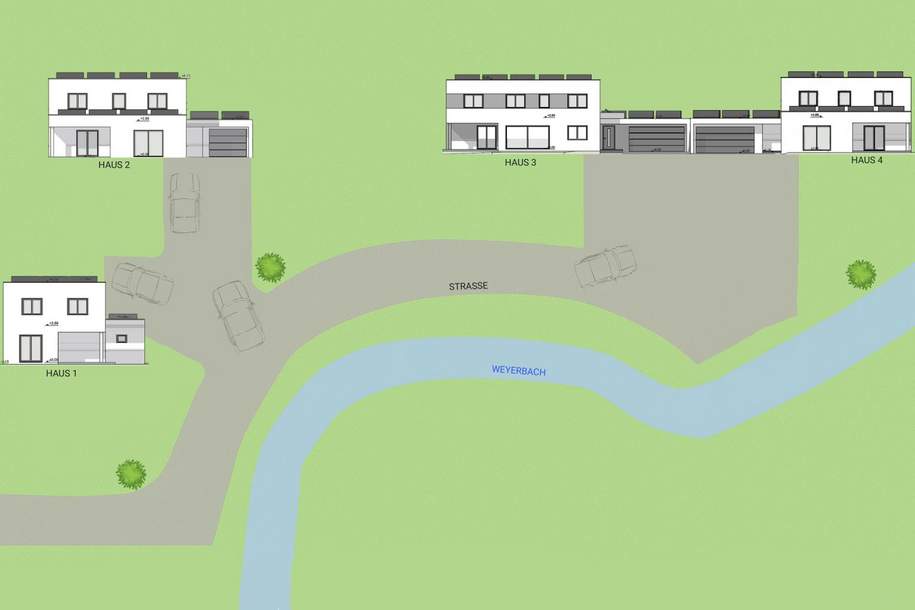 Bauprojekt startklar – Grundstück mit bewilligtem Einreichplan, Grund und Boden-kauf, 740.000,€, 4055 Linz-Land