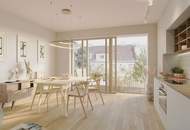 RAUMWUNDER - idealer Grundriss | HOFRUHELAGE &amp; BALKON | 2-Zimmer Erstbezugswohnung