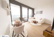 Möbliert, Pool, Sauna, Fitness in den DANUBEFLATS wohnen mit Luxusausstattung und phantastischem Ausblick