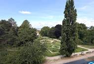 Wohnen mit unverbaubarem Grünblick auf den Botanischen Garten und das Schloss Belvedere